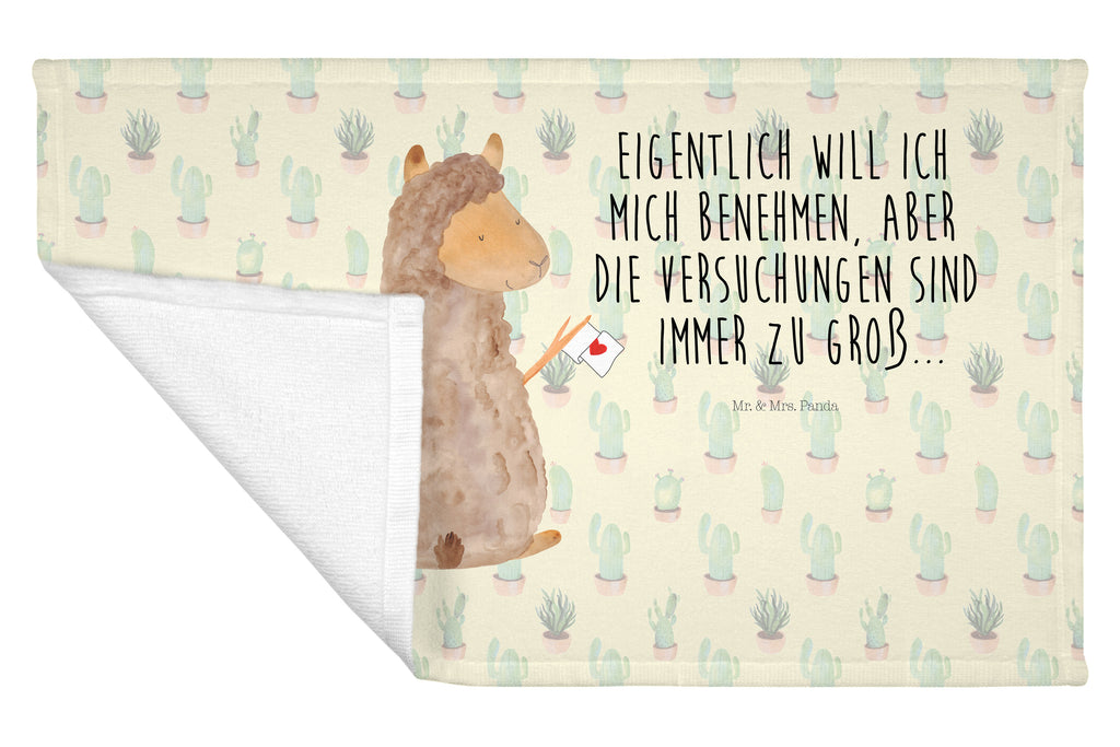 Handtuch Alpaka Fahne