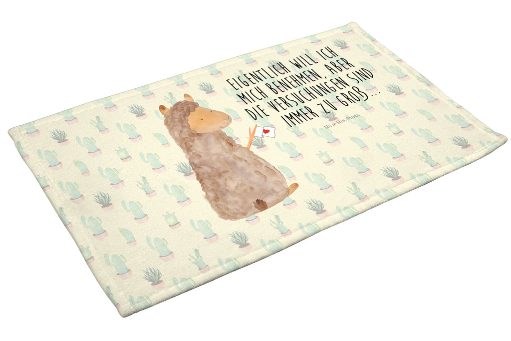 Handtuch Alpaka Fahne