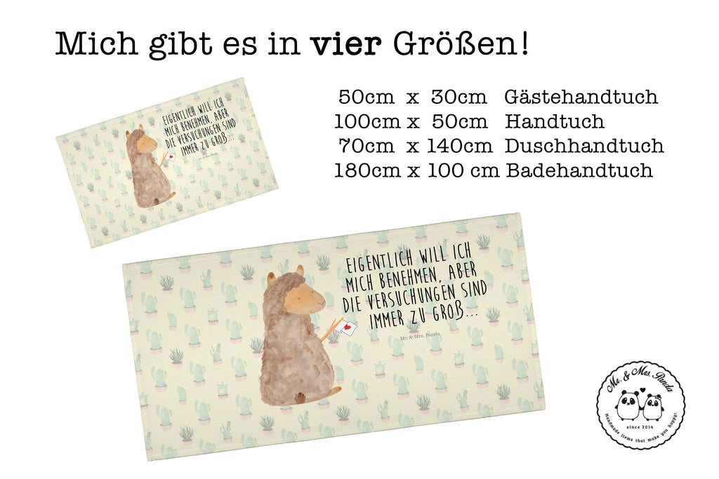 Handtuch Alpaka Fahne