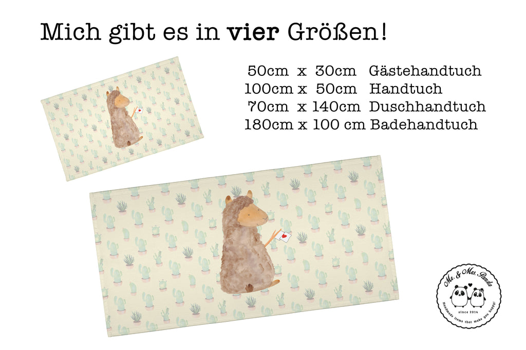 Handtuch Alpaka Fahne