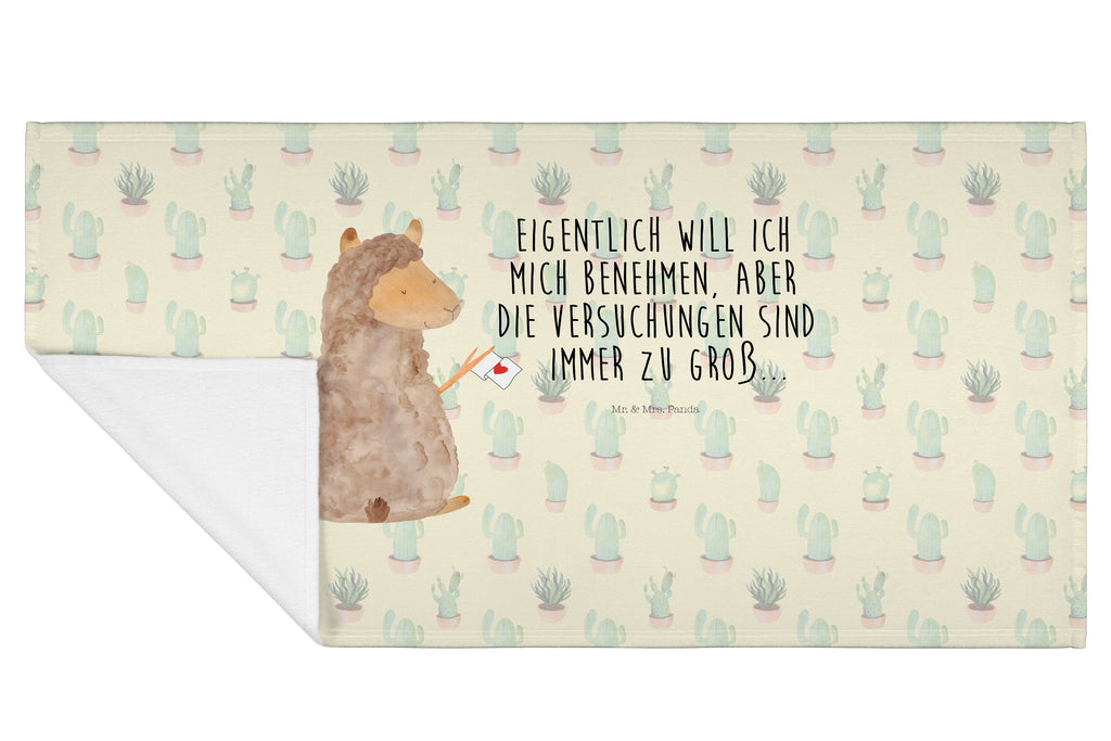 Handtuch Alpaka Fahne