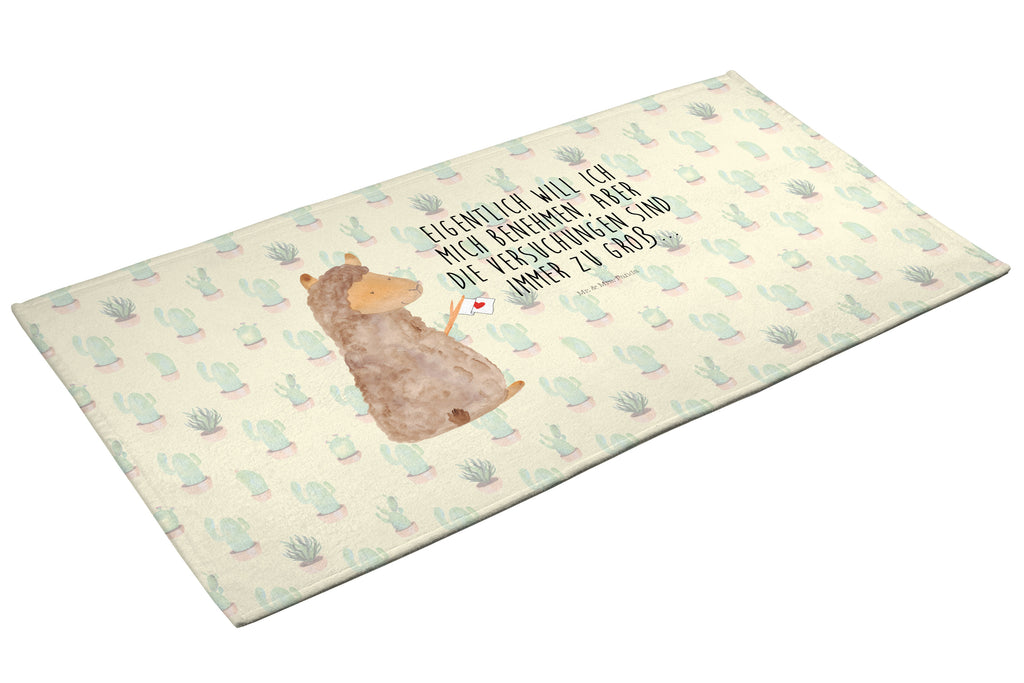 Handtuch Alpaka Fahne