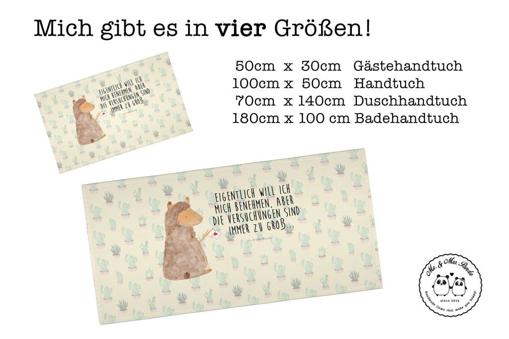 Handtuch Alpaka Fahne