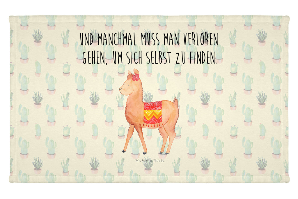 Handtuch Alpaka stolz