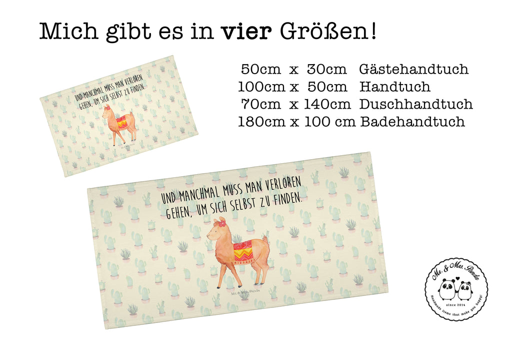Handtuch Alpaka stolz