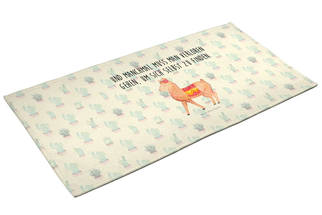 Handtuch Alpaka stolz