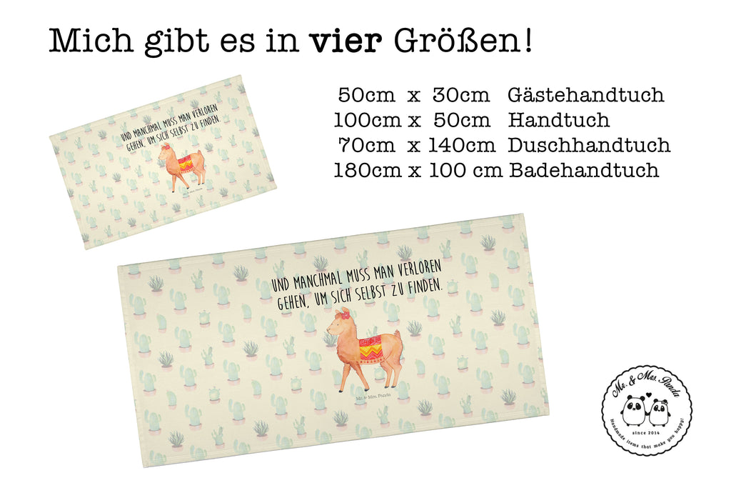 Handtuch Alpaka stolz