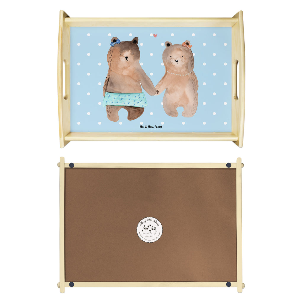 Serviertablett Bär Freundin Bär Freundin Beste Freund Liebe Liebesbeweis Verliebt Kumpel Kumpeliene Tablett, Holztablett, Küchentablett, Dekotablett, Frühstückstablett  Bär, Teddy, Teddybär