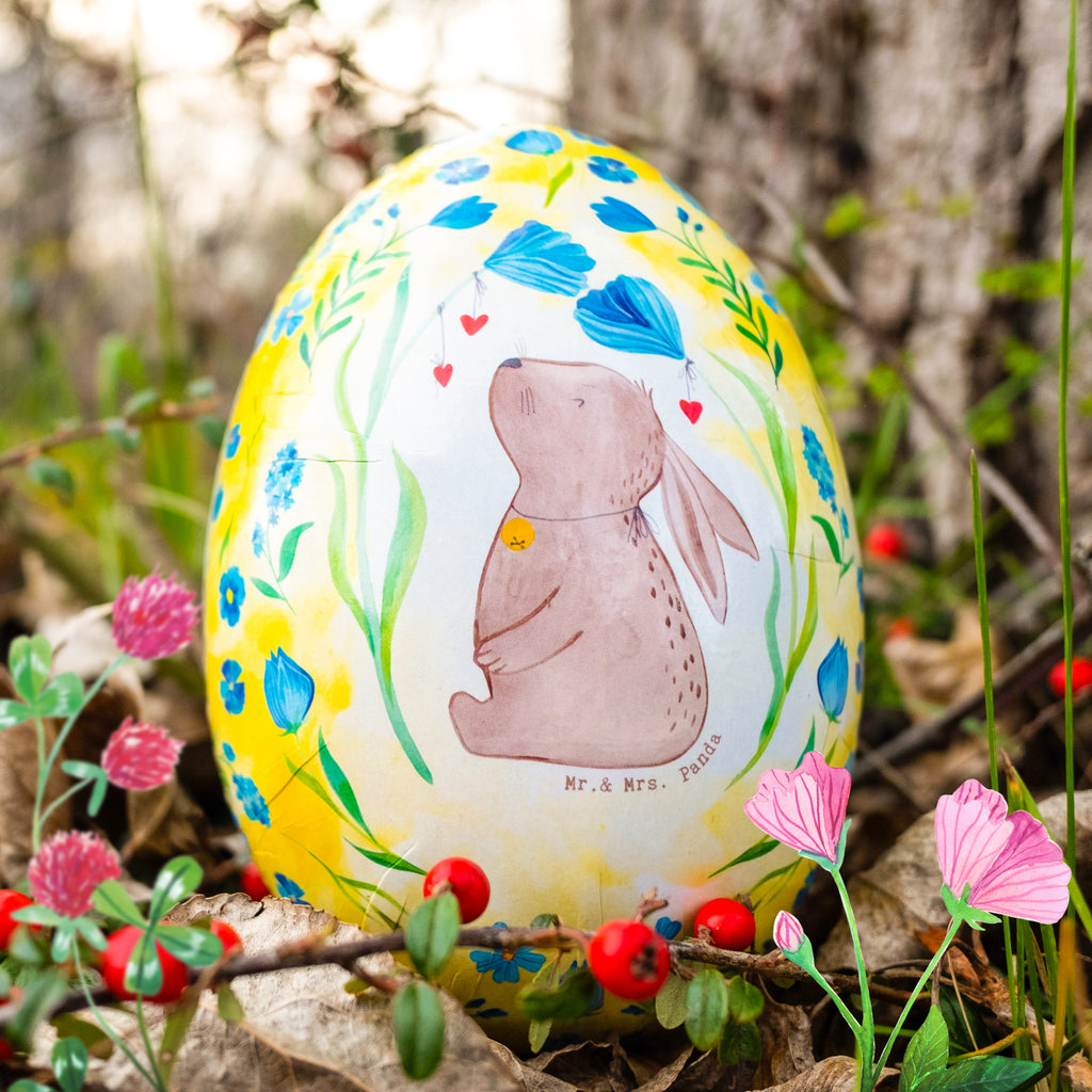 Befüllbares Osterei Hase Blume