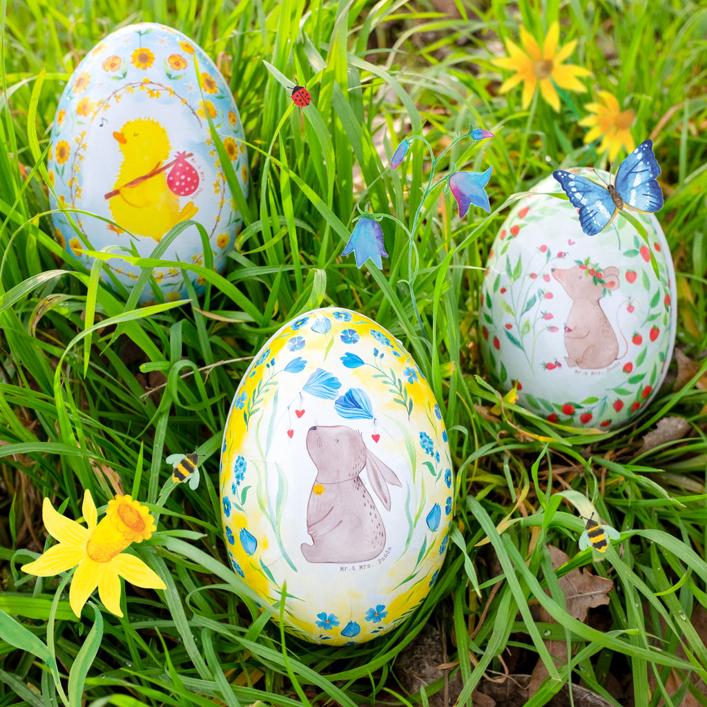 Befüllbares Osterei Hase Blume