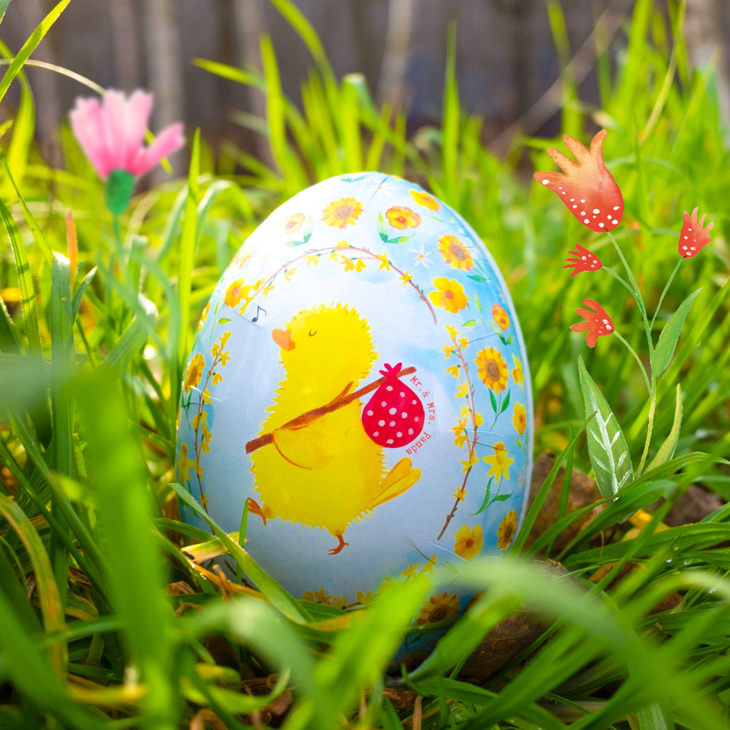 Befüllbares Osterei Küken Wanderer